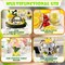 12Pcs Fake Lemon Slices Artificial - Fruit Party Decorations Fake Lemon Fruit Decorations for Party Lemon Kitchen Decoration - Simulation Yellow Lemon Home - 2 Inch Plastic Fruit Decor Kitchen